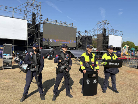 金門跨年晚會　縣警局：加強維安防止踩踏事件