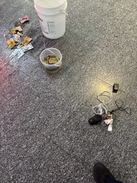 桃機一航廈傳爆炸聲 旅客行動電源自燃起火未釀災