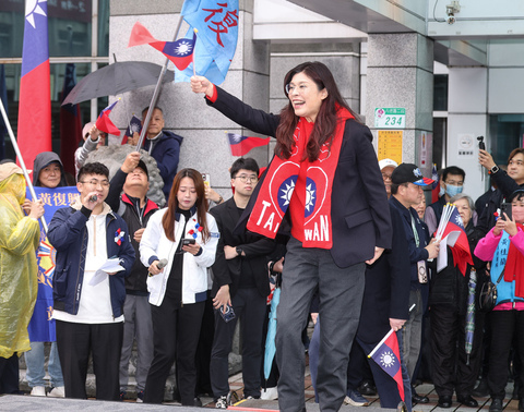 國民黨元旦升旗　鄭麗文盼朝野放下成見積極和解