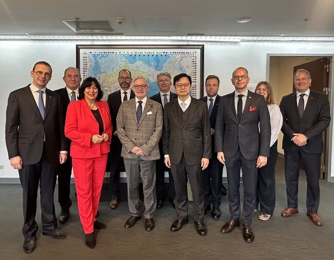 歐洲議會議員團訪台　將晉見賴總統 | 華視新聞