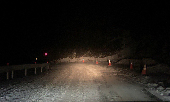 合歡山武嶺至小風口結冰未融　限加掛雪鏈通行 | 華視新聞