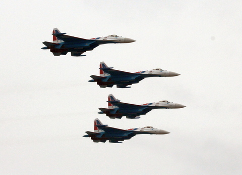 英智庫：俄中空權演進　東西方制空天秤恐失衡