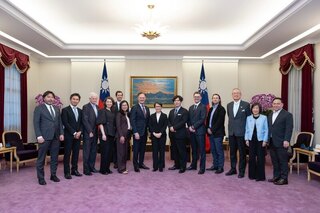 副總統接見外賓　強調打造社會韌性讓經濟永續發展