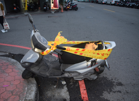 台中男子不滿金錢糾紛　放火燒友人機車遭逮