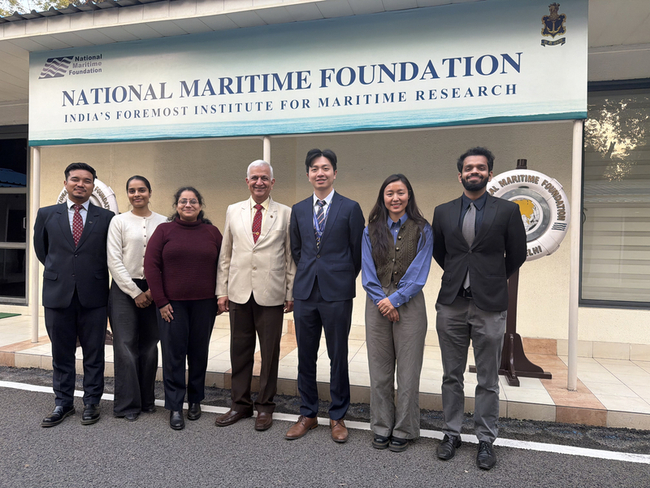 印度海事智庫首收外籍實習生　何偉豪促台印交流獲肯定 | 華視新聞