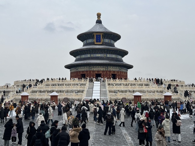 北京下起2026年首場雪  官方倡愛國衛生組織鏟雪志工 | 華視新聞