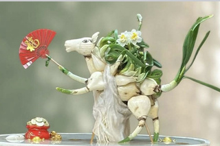 台南水道博物館推水仙雕刻體驗　養出個人化年節花卉