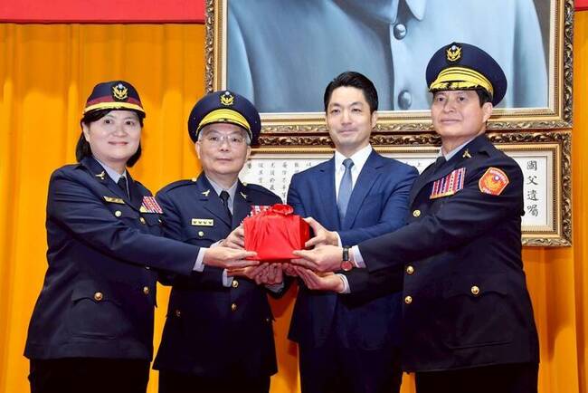 林炎田就任北市警局長　蔣萬安3點期許打造安全之都 | 華視新聞