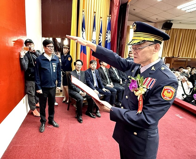 趙瑞華接高市警察局長 陳其邁期跨越「林炎田障礙」 | 華視新聞