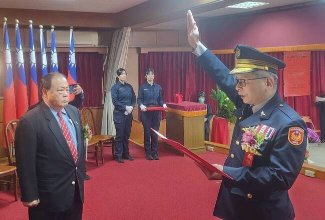 澎湖警局長林樹國上任　陳光復期勉加強打詐防毒 | 華視新聞