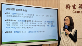 流感全球活動度高　COVID-19陽性率略升