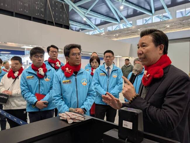 金門縣長就職3週年　陳福海：讓旅運大樓迎接世界 | 華視新聞