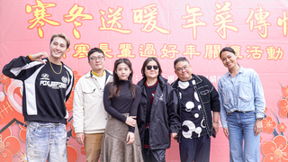 助弱勢老人熱鬧過年  邱瓈寬：公益是一輩子的事