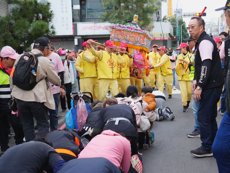苗栗山邊媽祖首度到台中贊境賜福