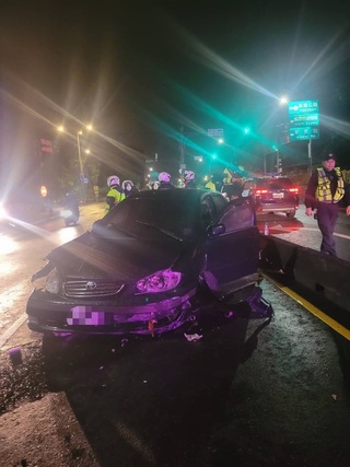 無照毒駕男違規拒檢逃逸衝撞 北市警開槍逮人