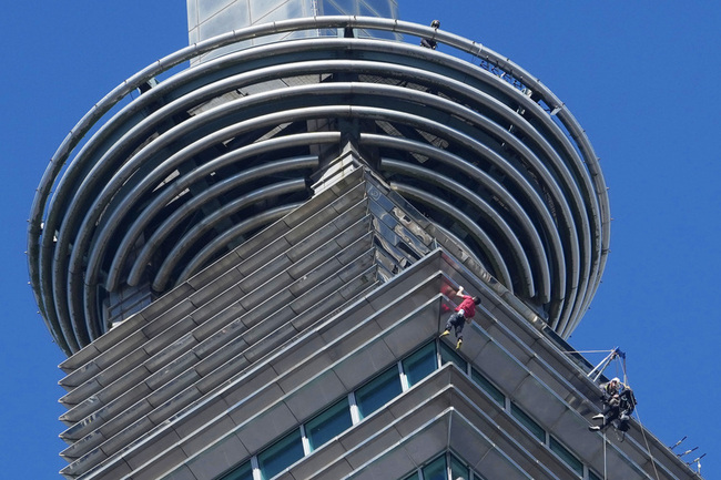 霍諾德攀上101頂端　蔡英文：正如台灣走向世界勇氣 | 華視新聞