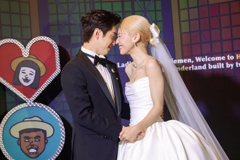 Lulu陳漢典婚禮感動落淚 吳宗憲證婚喊200萬禮金小事