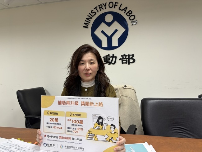 提升職能導向課程品質　勞動部補助最高100萬 | 華視新聞