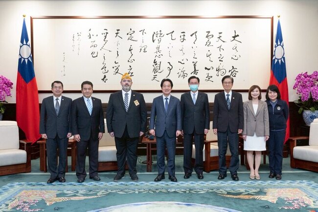 賴總統接見美國退伍軍人協會總會長　盼持續深化合作 | 華視新聞