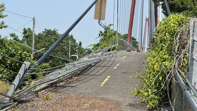 嘉縣六家佃長壽橋風災受損  預定115年7月前修復 | 華視新聞