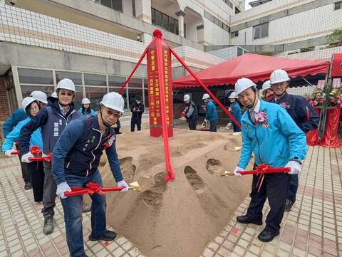 金門警光會館多元使用整建動土　新增托嬰長照功能