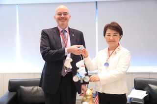 谷立言訪台中市府　盼深化各領域產業交流合作