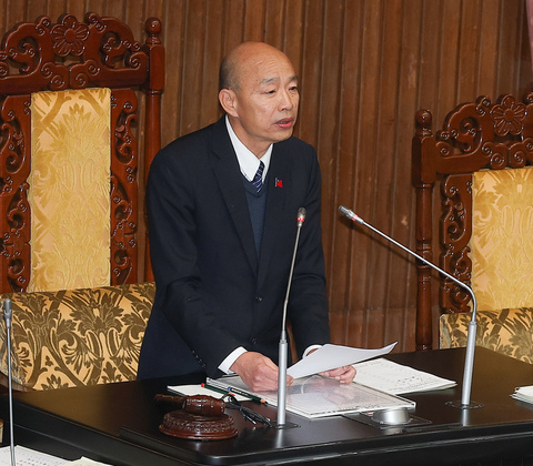 立院會期結束　韓國瑜籲朝野用對話取代對抗