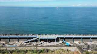 海景第一排  新北淡水河岸觀海車道拚7月完工