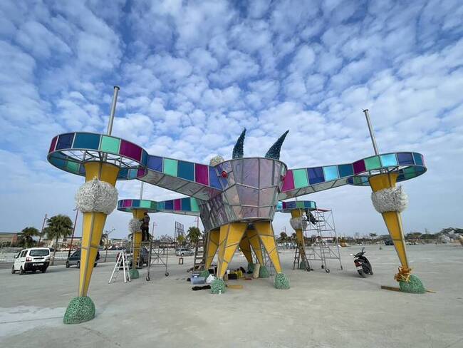 2026台灣燈會在嘉縣  打造巨型「農業無人機」花燈 | 華視新聞