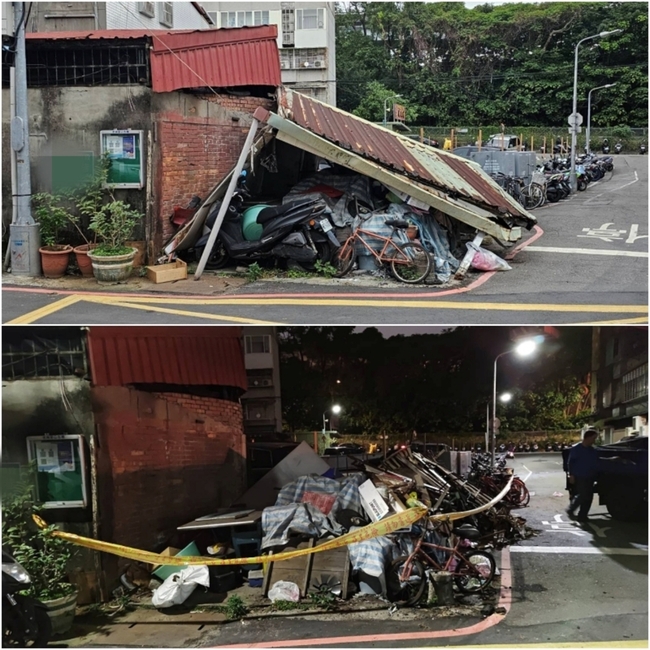 違建掉落影響公安　北市建管處：最高罰30萬 | 華視新聞