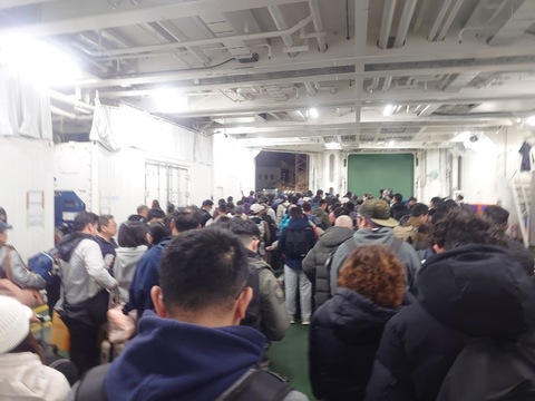 濃霧打亂馬祖春節疏運 新台馬輪載運329名乘客