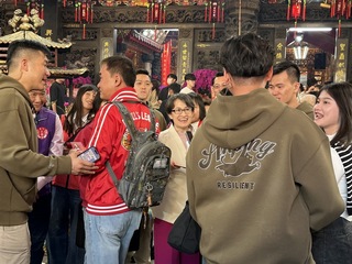 蕭副總統特勤帽T引討論　連蔡英文都羨慕