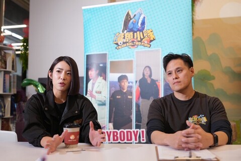 林思宇帶隊小朋友體驗 遇緊急狀況如何自保