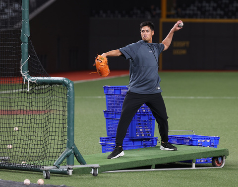 陳偉殷助WBC台灣隊投打擊練習 若投實戰需時間準備
