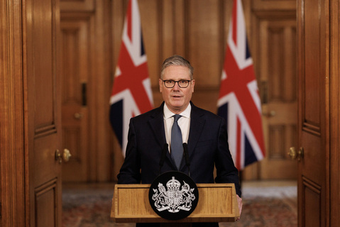 英相施凱爾譴責伊朗無差別攻擊他國　籲重回談判桌