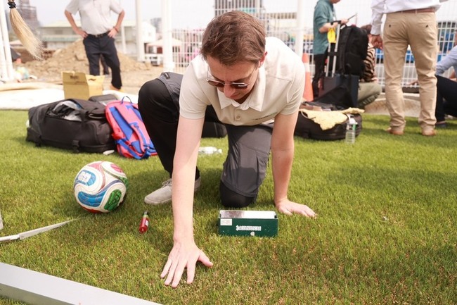 台中足球園區工程達7成　副球場人工草皮拚國際認證 | 華視新聞