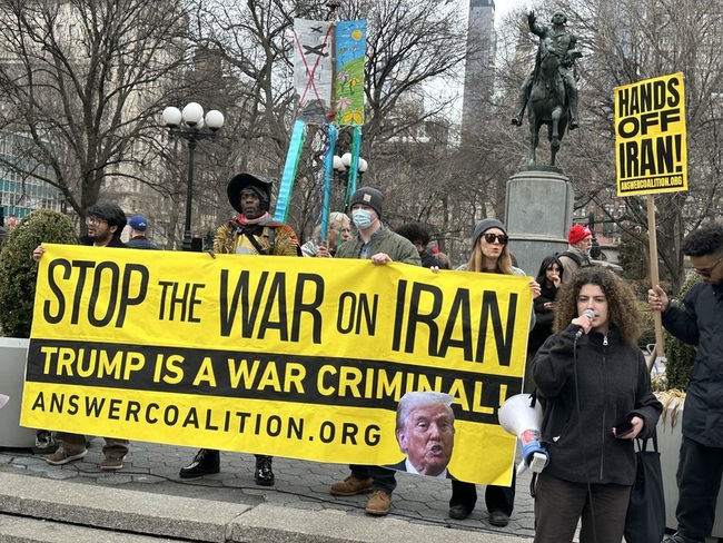 伊朗戰事拖長　美國週末再現反戰示威 | 華視新聞