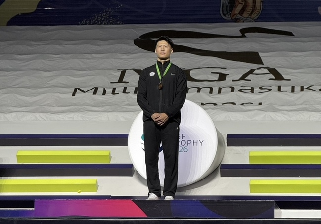 體操世界盃巴庫站摘金　唐嘉鴻：還有進步空間 | 華視新聞