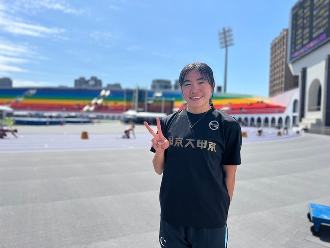 青年盃田徑賽陳羿岑享受跑　旅日感受訓練嚴謹 | 華視新聞