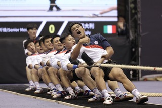 世界室內拔河錦標賽　男子640公斤級台灣摘首金