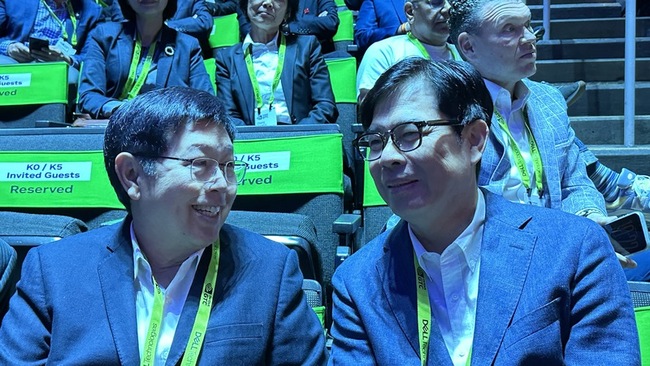 陳其邁出席黃仁勳GTC演講　與劉揚偉互動熱絡 | 華視新聞