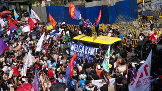 菲律賓油價飆升  運輸業連2天示威促漲車資及補助