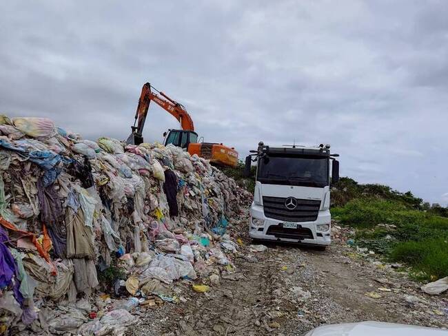 吉安掩埋場垃圾暫置肇因歲修　花縣府強化防災整備 | 華視新聞