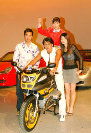 只有輕機駕照的陳怡蓉將騎1100c.c重機登場 在華視偶像劇「星願」中化身女賽車手 成為台灣版霹靂嬌