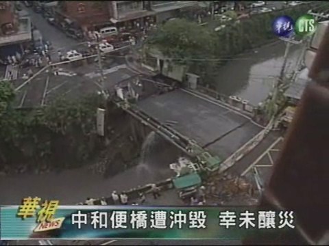 台北午後滂沱雨多處淹水 | 華視新聞