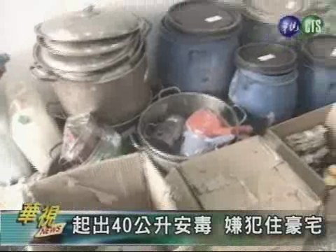 警開槍攻堅 破地下安毒工廠 | 華視新聞