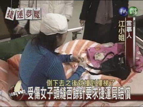 電扶梯扯頭皮 受害人要求償 | 華視新聞