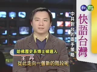 中共對台的兩手策略(王丹) | 華視新聞