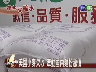 美國小麥歉收 牽動國內麵粉漲價 | 華視新聞