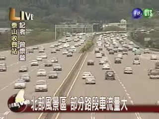 北部風景區 部分路段車流量大 | 華視新聞